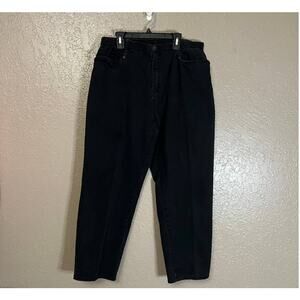 Blassport Vintage black chino pants size 14 mom jeans womens